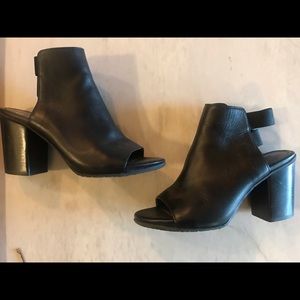 COPY - Kenneth Cole peep toe and back booties
